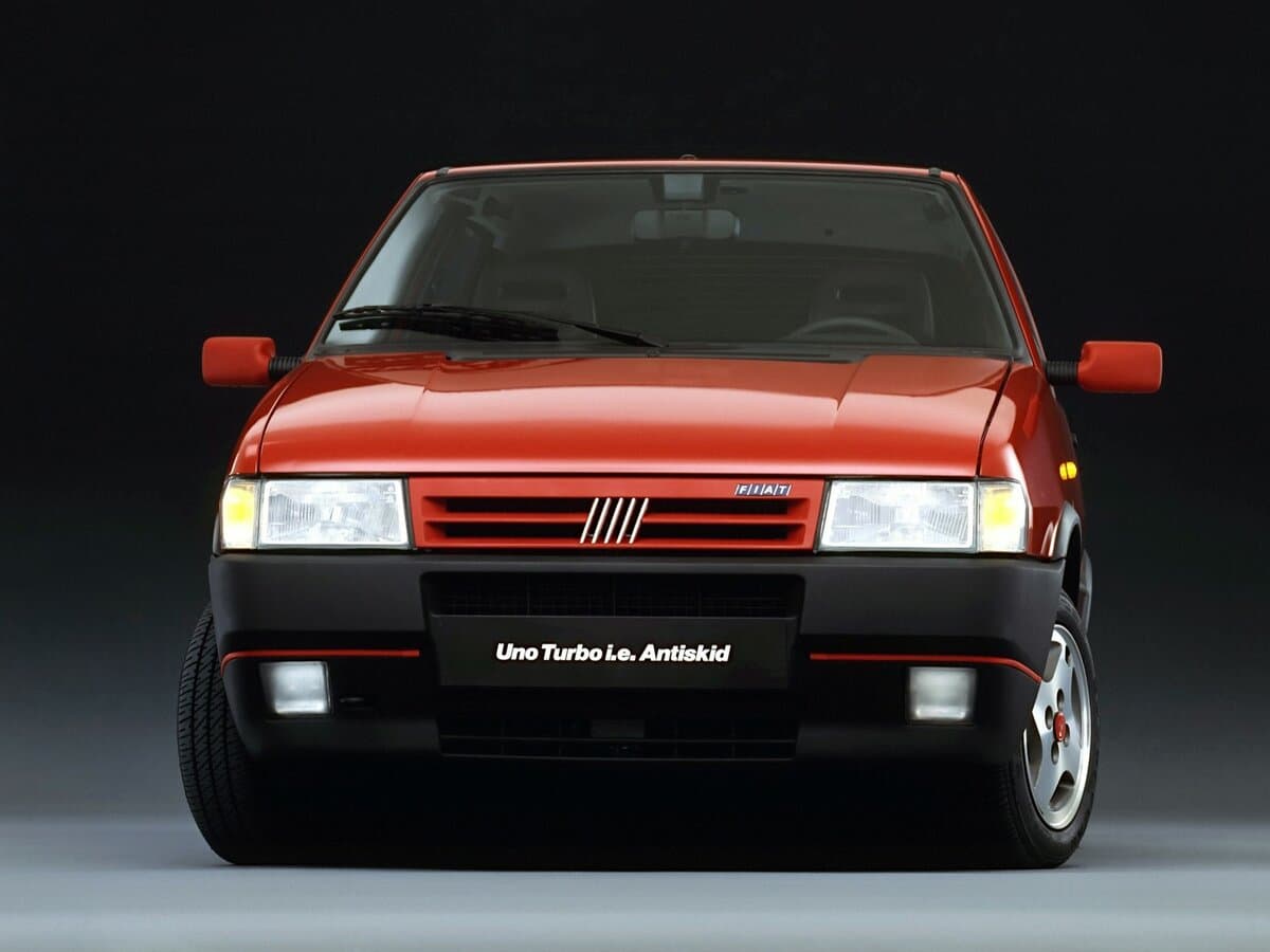 Fiat Uno I Restayling — Öndən