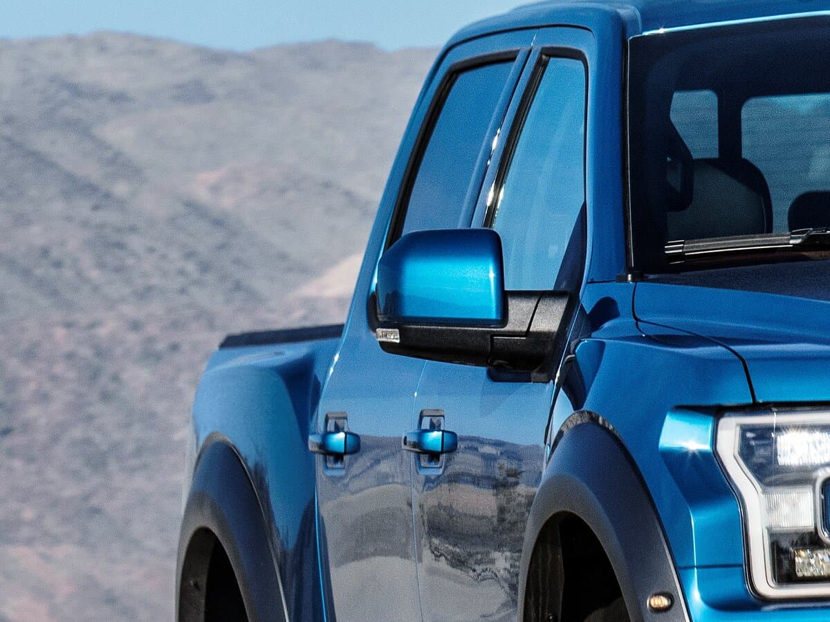 Ford F-150 XIII Restayling — Yan güzgü