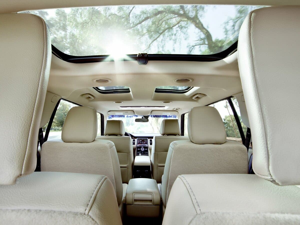 Ford Flex I Restayling — Salon, öndən