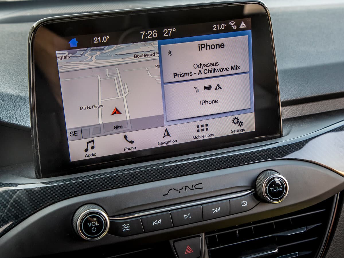 Ford Focus ST IV — Salon, öndən