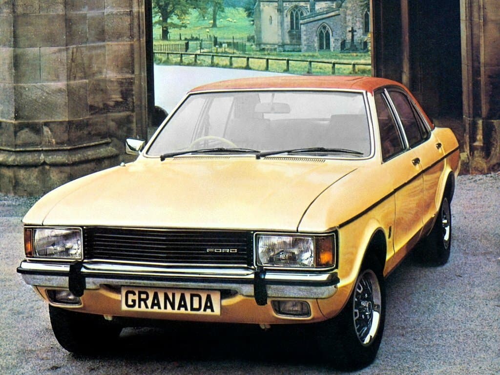Ford Granada I — Öndən