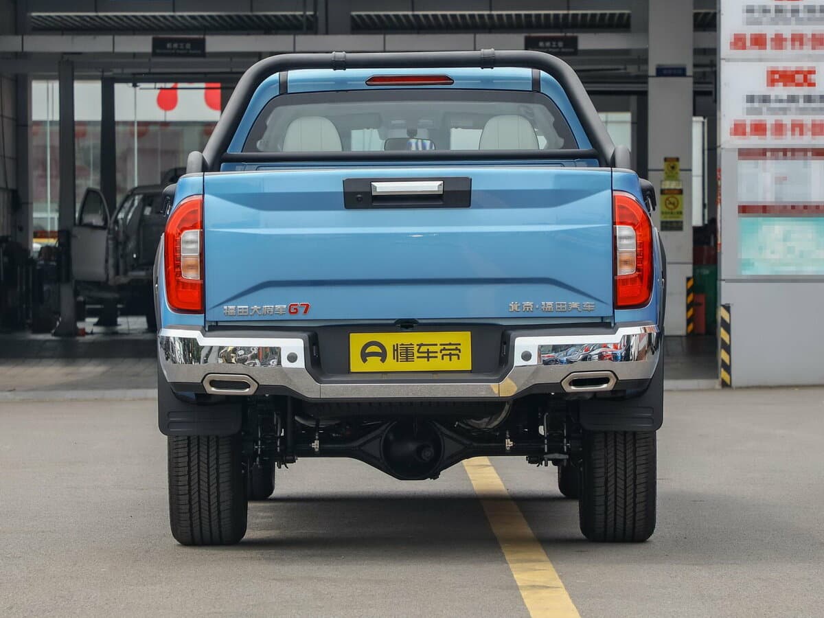 Foton Tunland G7 2019 – indiyədək — Arxadan
