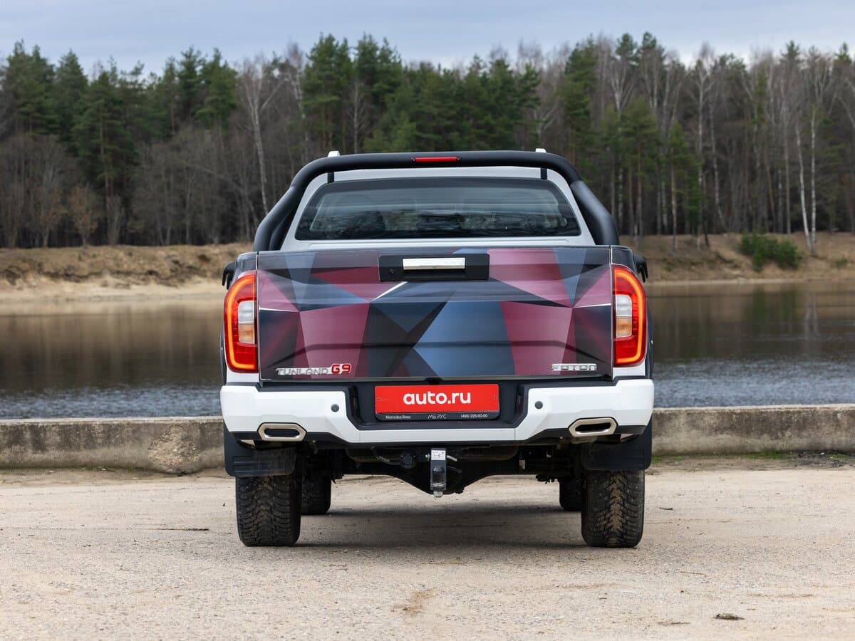 Foton Tunland G9 2021 – indiyədək — Arxadan