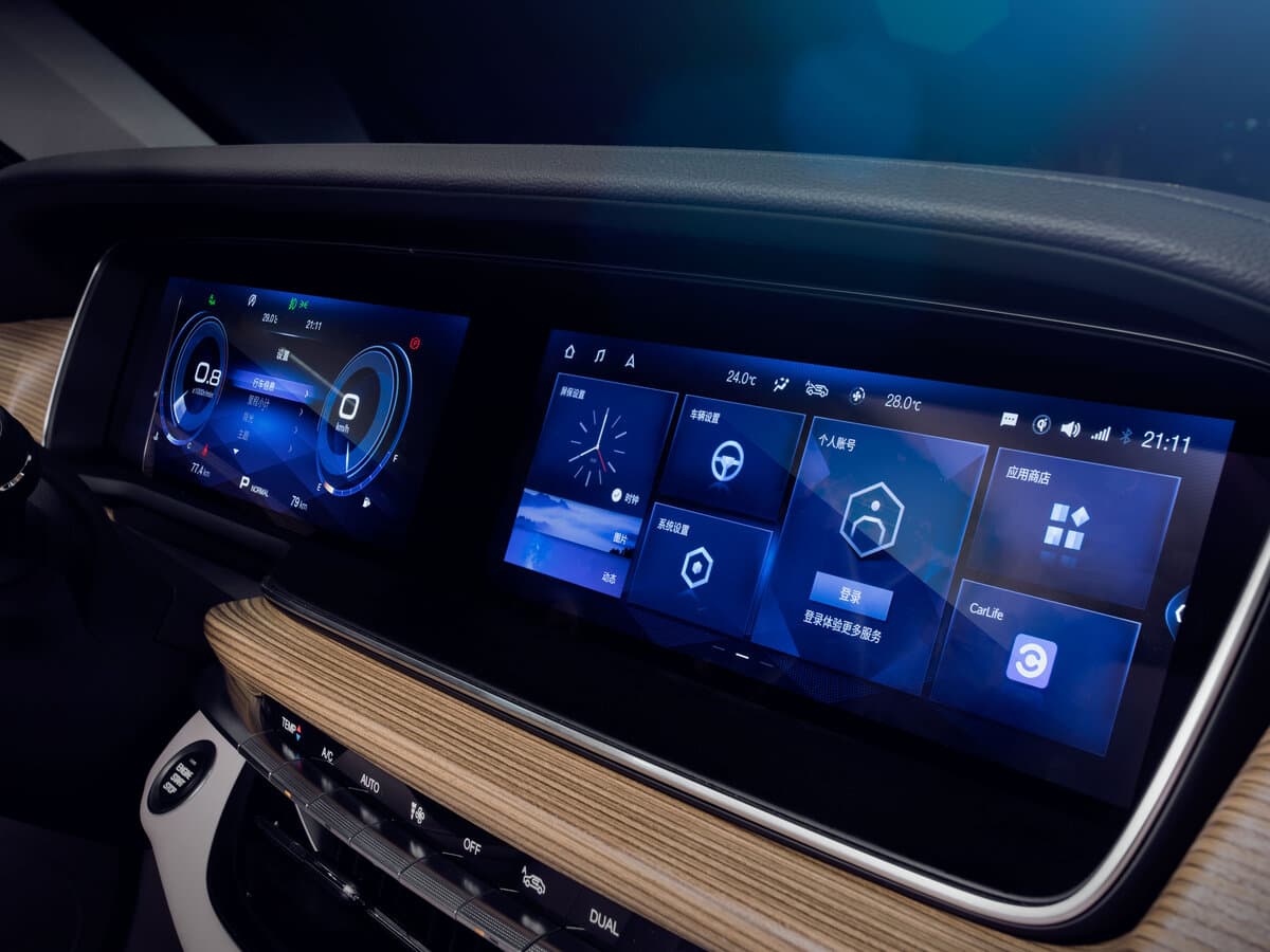 GAC Trumpchi GA6 2019 – 2023 — Salon, öndən