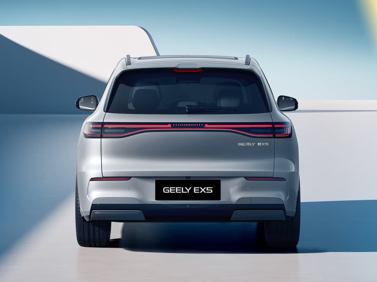 Geely EX5 2024 – indiyədək — Arxadan