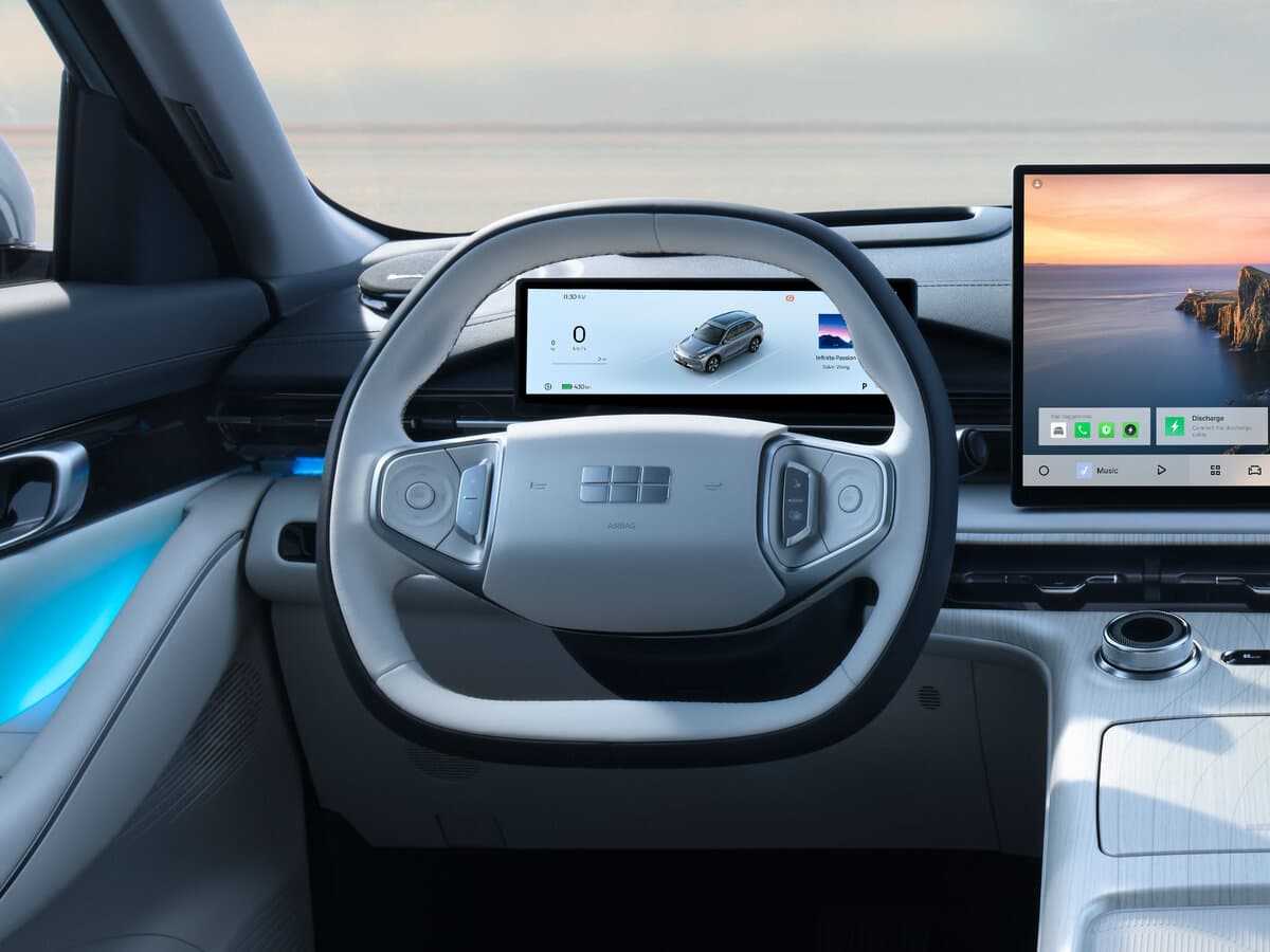 Geely EX5 2024 – indiyədək — Sükan