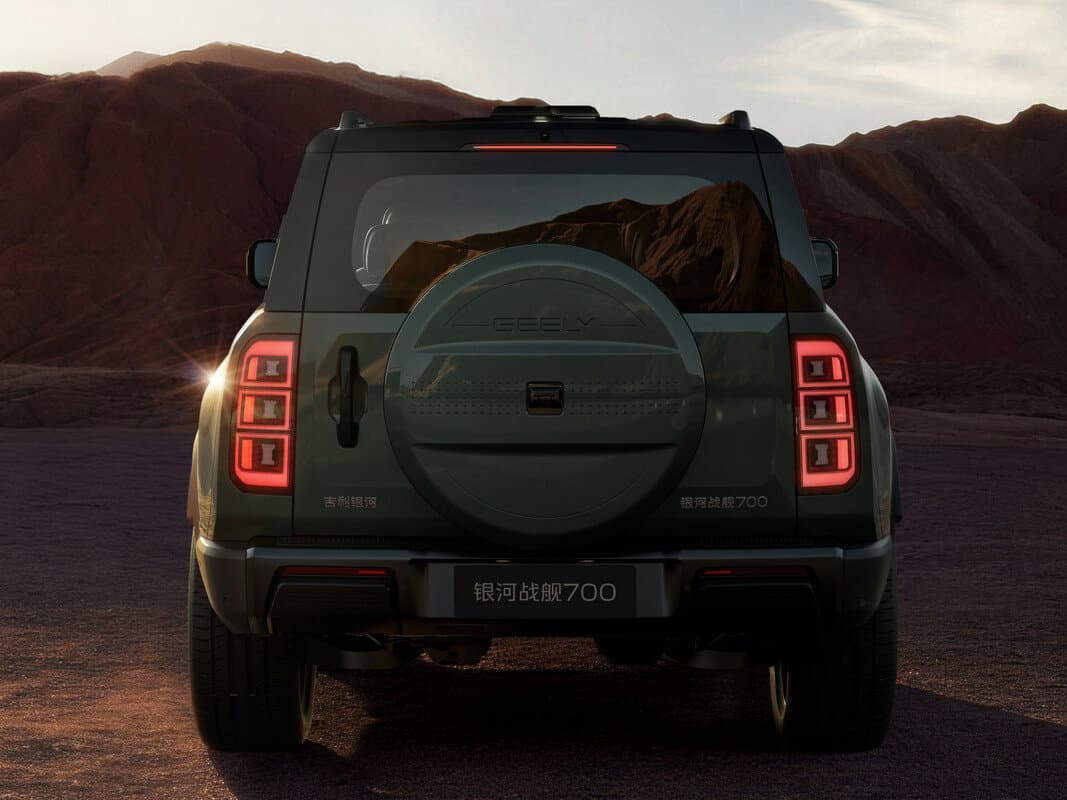 Geely Galaxy Cruiser 700 2026 – indiyədək — Arxadan