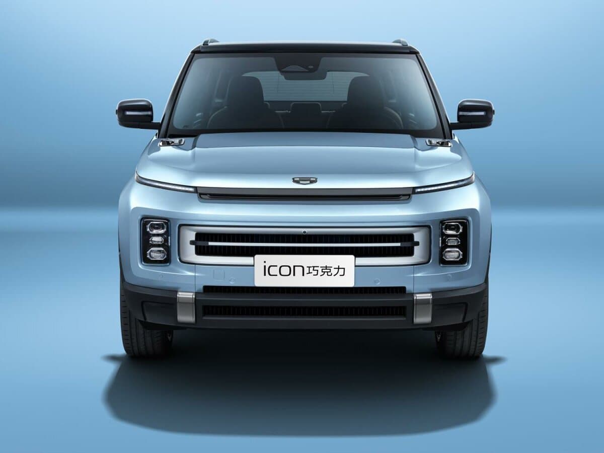 Geely Icon I Restayling — öndən görünüş