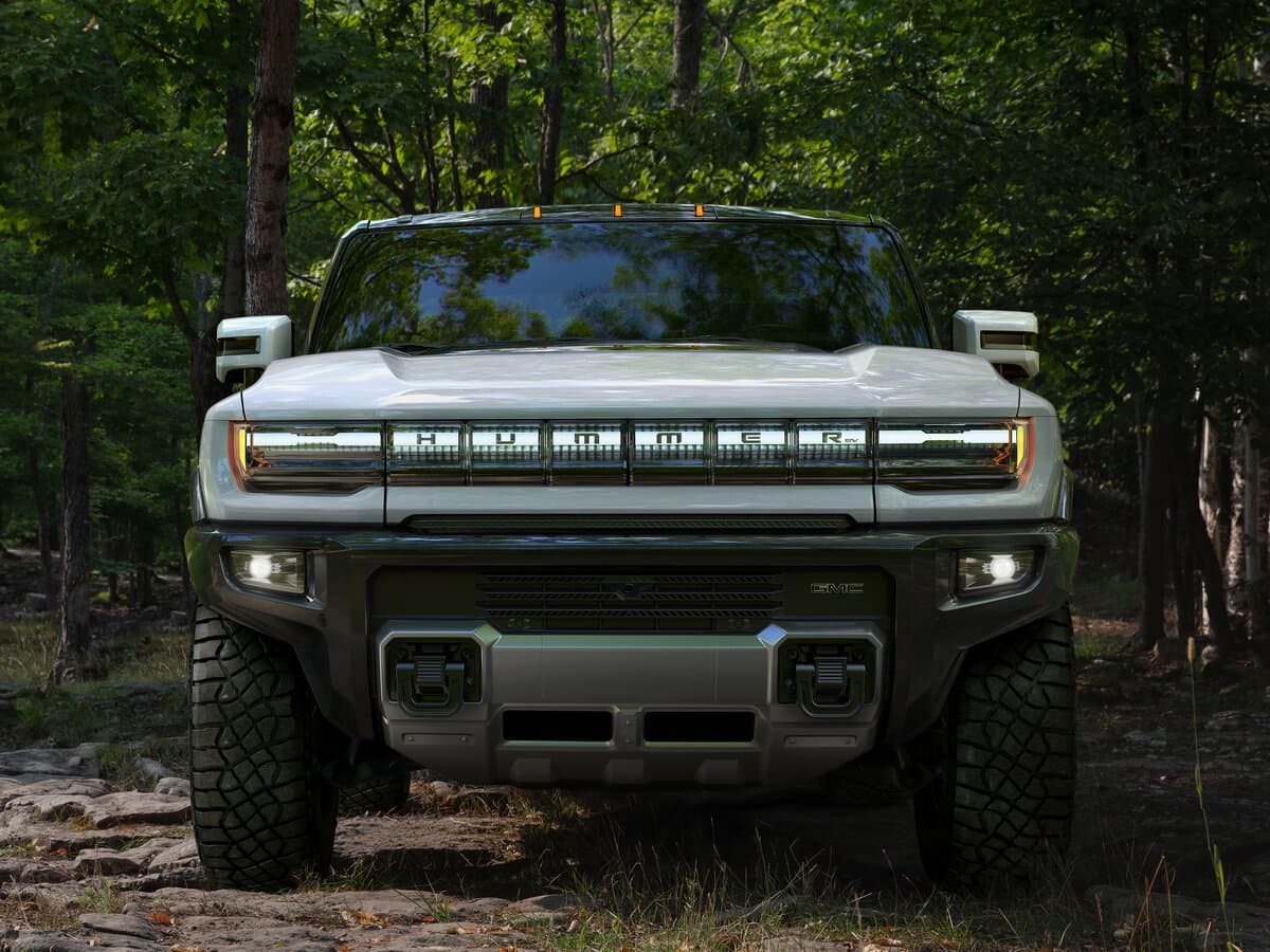 GMC Hummer EV 2021 – indiyədək — Öndən