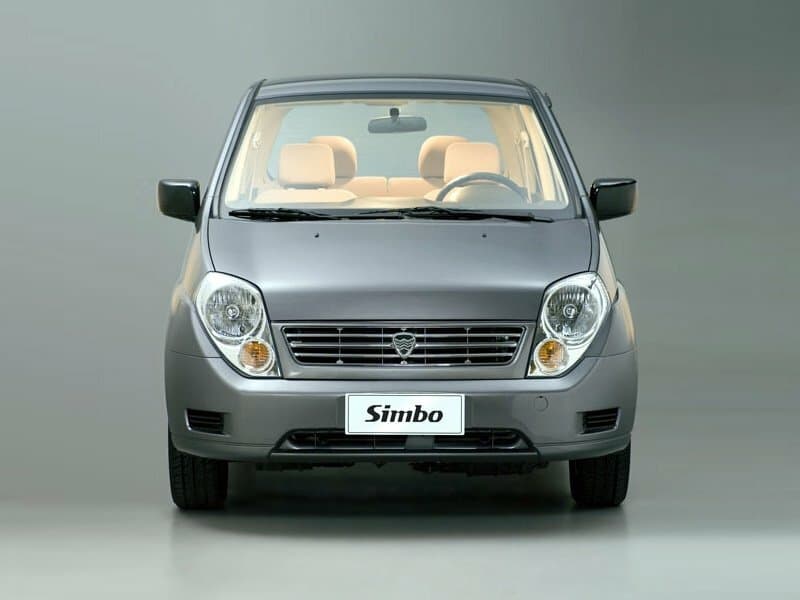 Hafei Simbo 2006 – 2008 — öndən görünüş