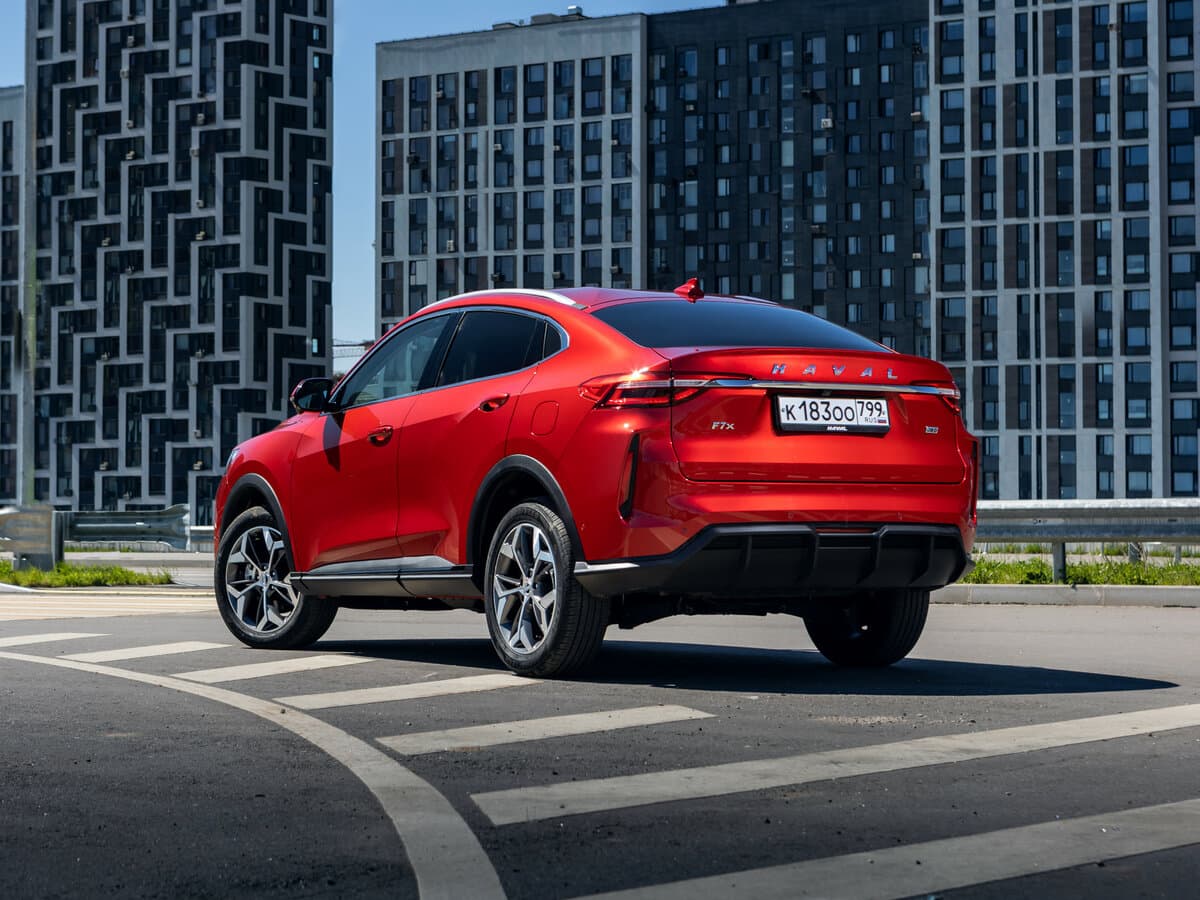 Haval F7x I Restayling — 3/4 arxadan