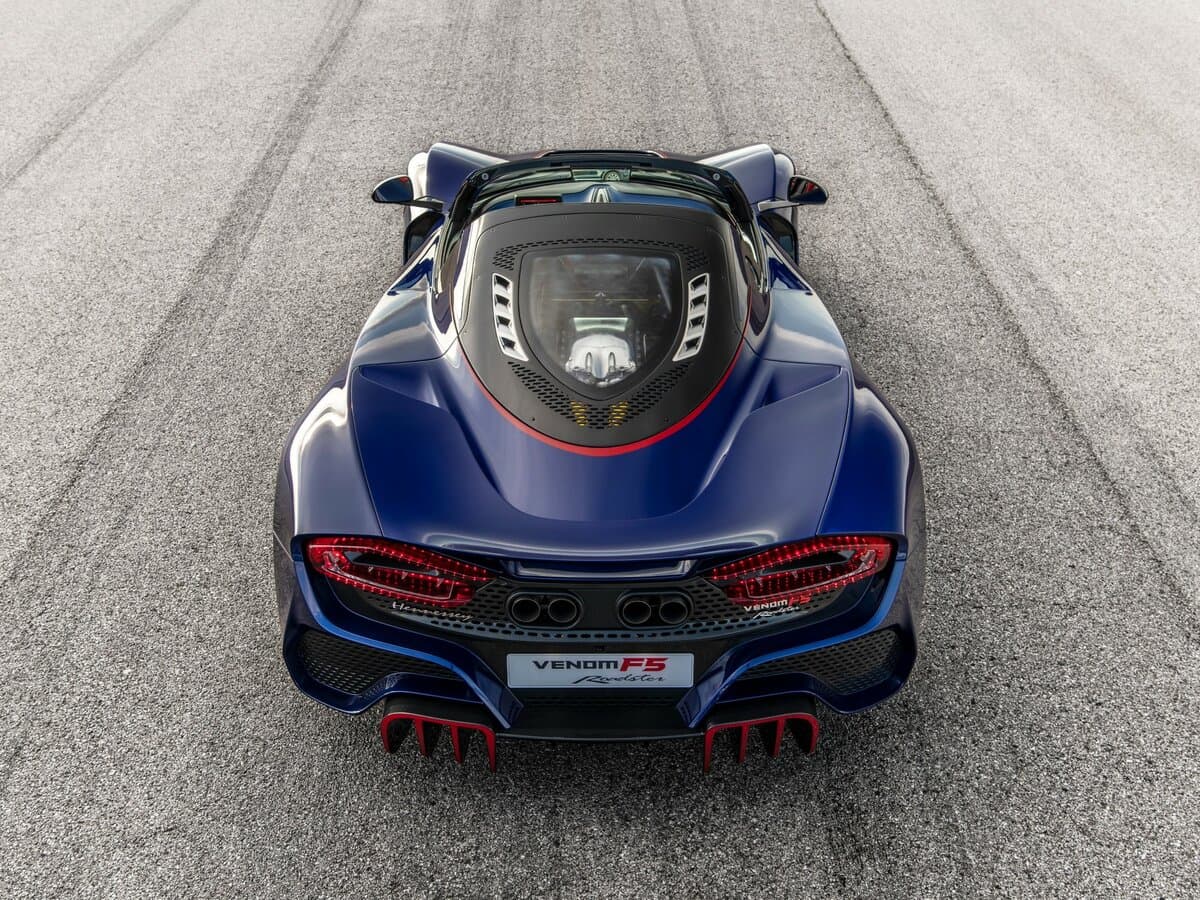 Hennessey Venom F5 2021 – indiyədək — Arxadan