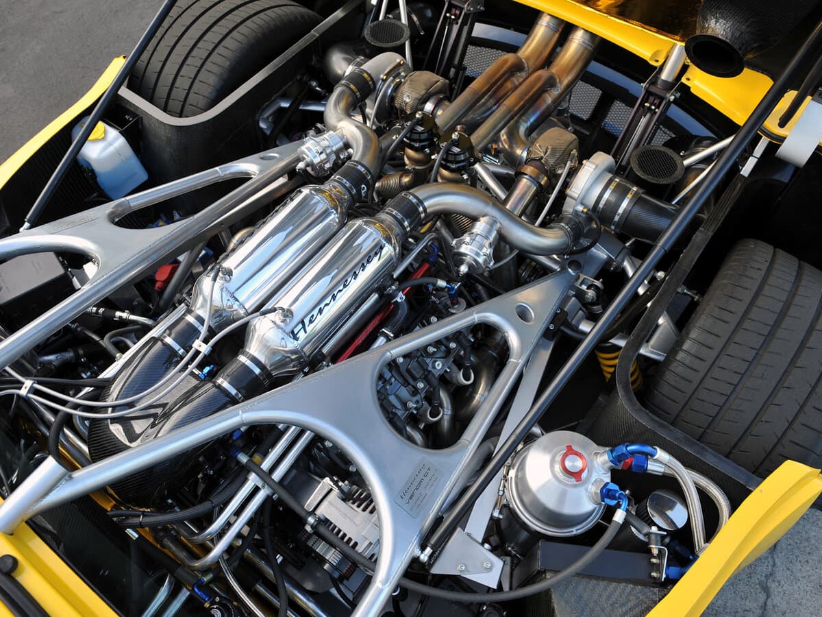 Hennessey Venom GT 2011 – 2017 — Salon, öndən