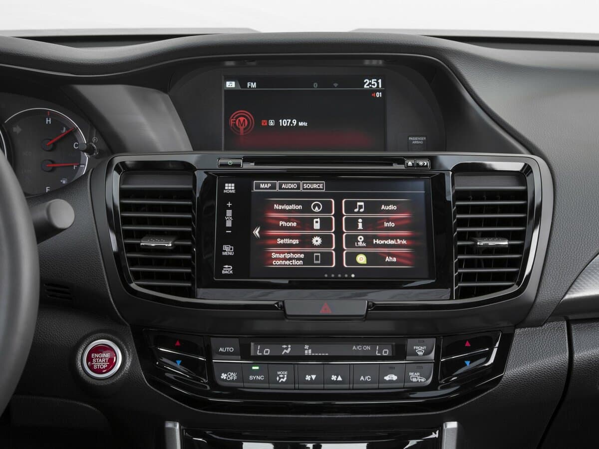 Honda Accord IX Restayling — Salon, öndən