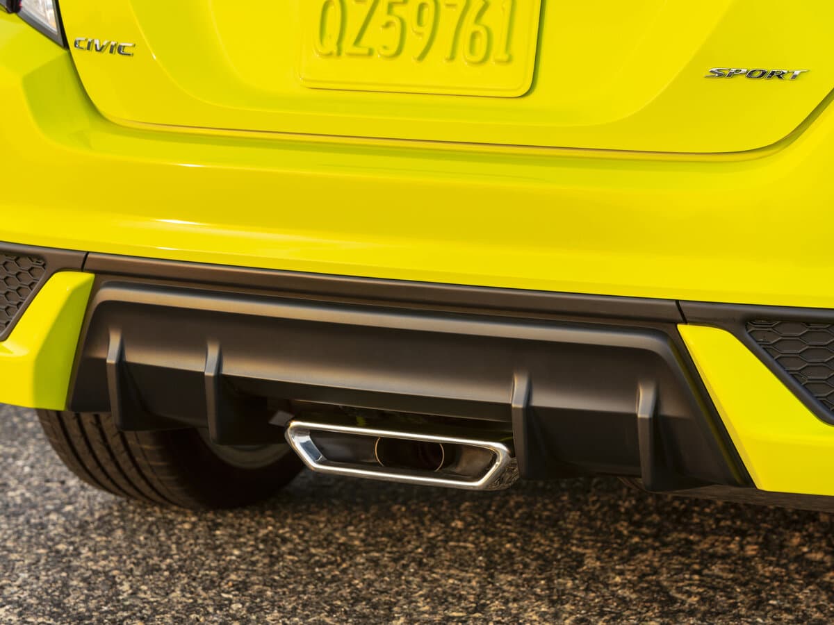 Honda Civic X Restayling — Salon, öndən