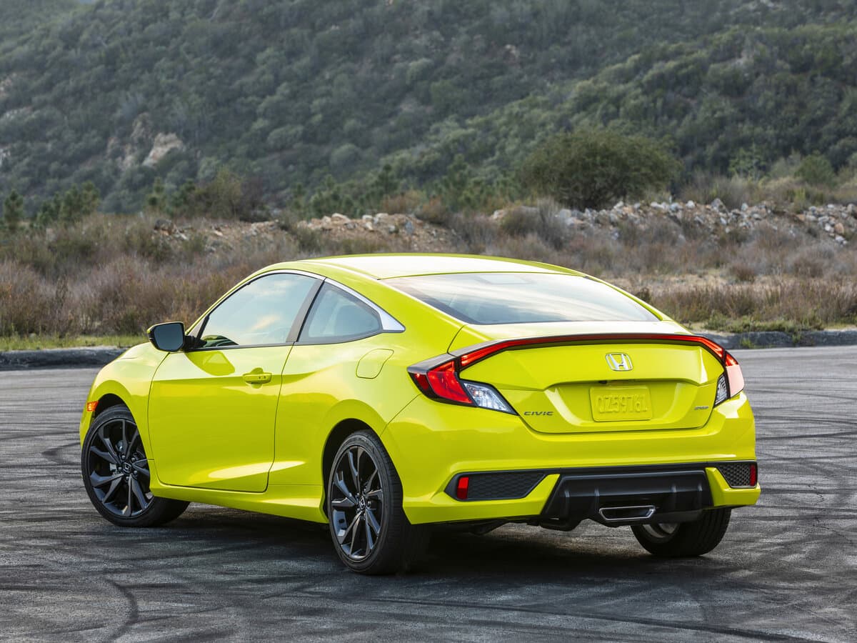Honda Civic X Restayling — 3/4 arxadan