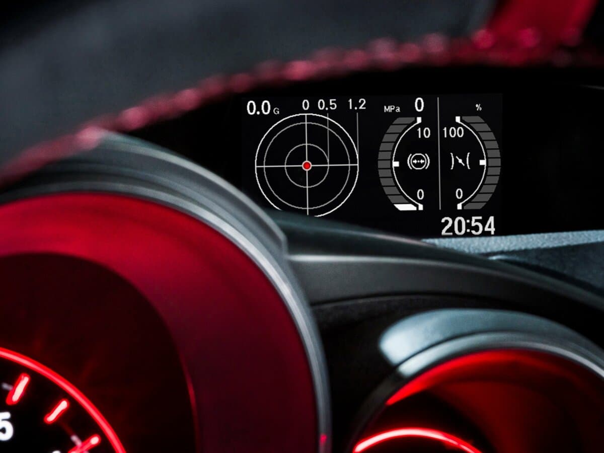Honda Civic Type R IX — Salon, öndən