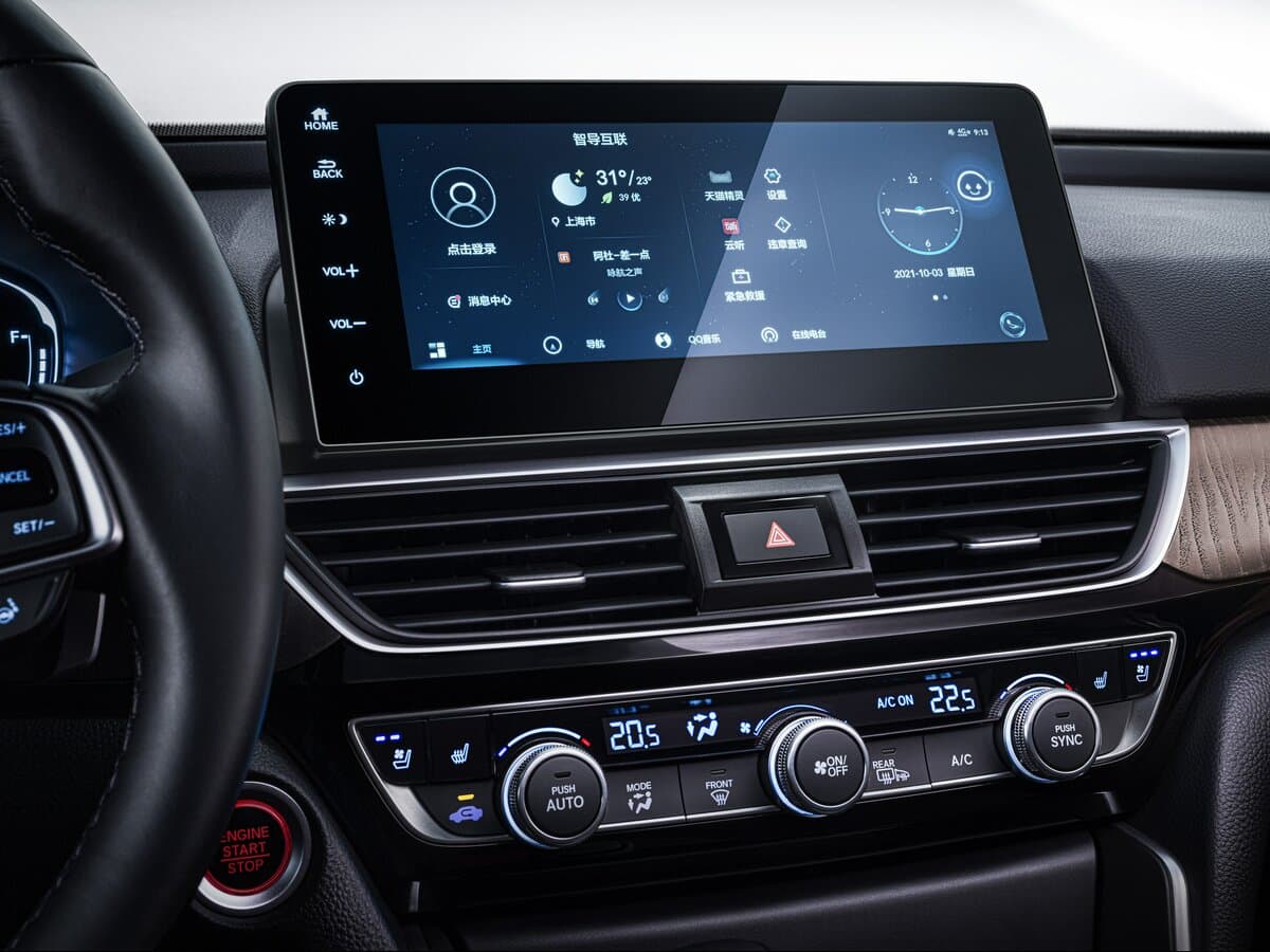 Honda Inspire VI Restayling — Salon, arxadan