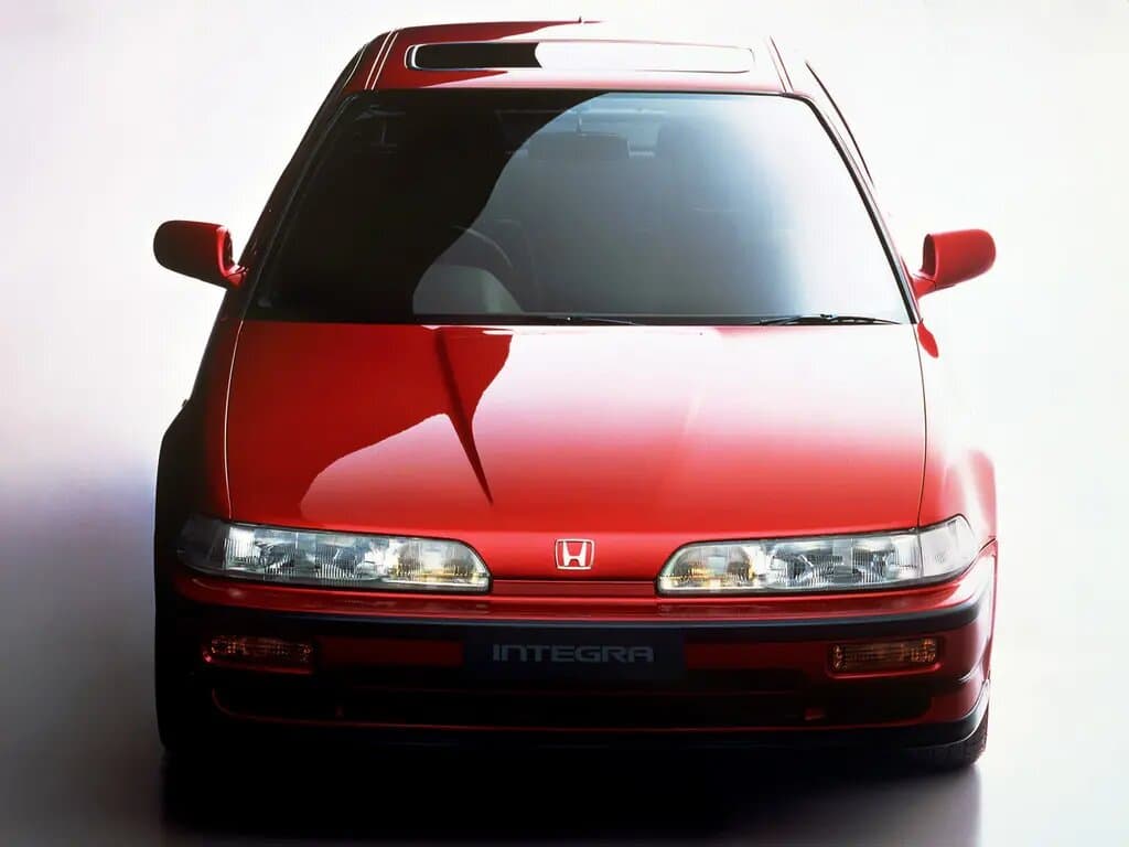 Honda Integra II — Öndən