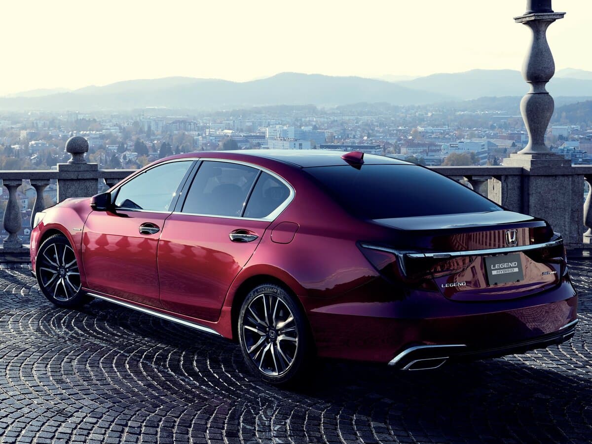 Honda Legend V Restayling — 3/4 arxadan