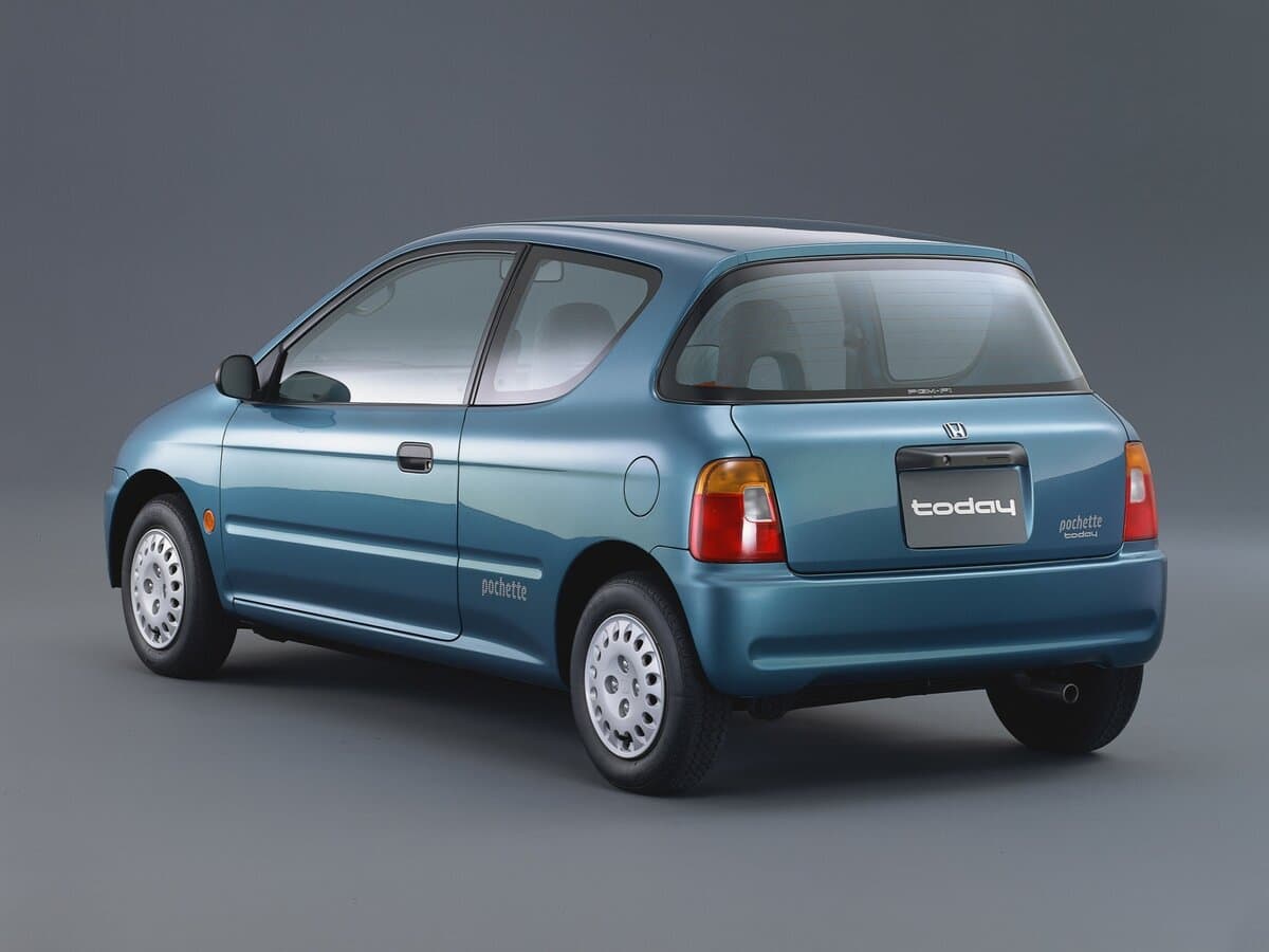 Honda Today II — 3/4 arxadan