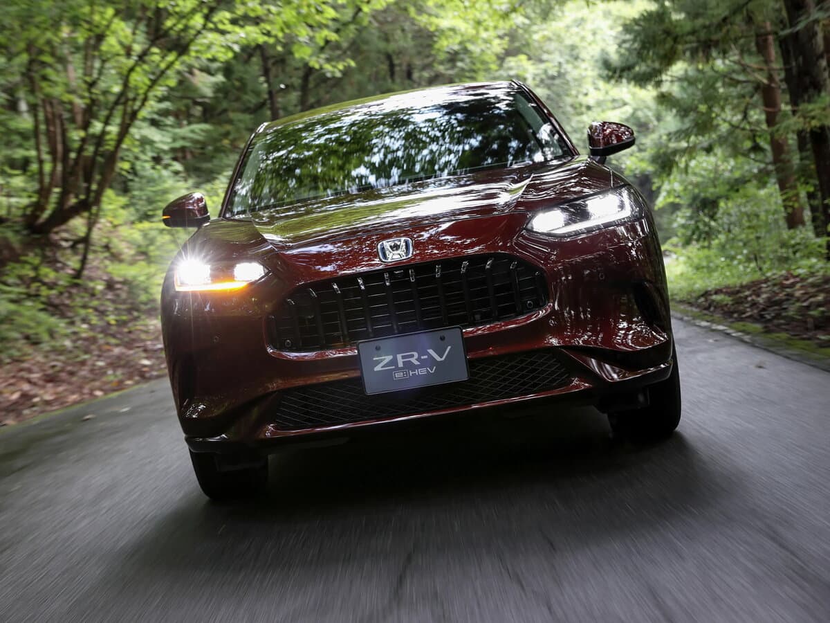 Honda ZR-V 2022 – indiyədək — Öndən