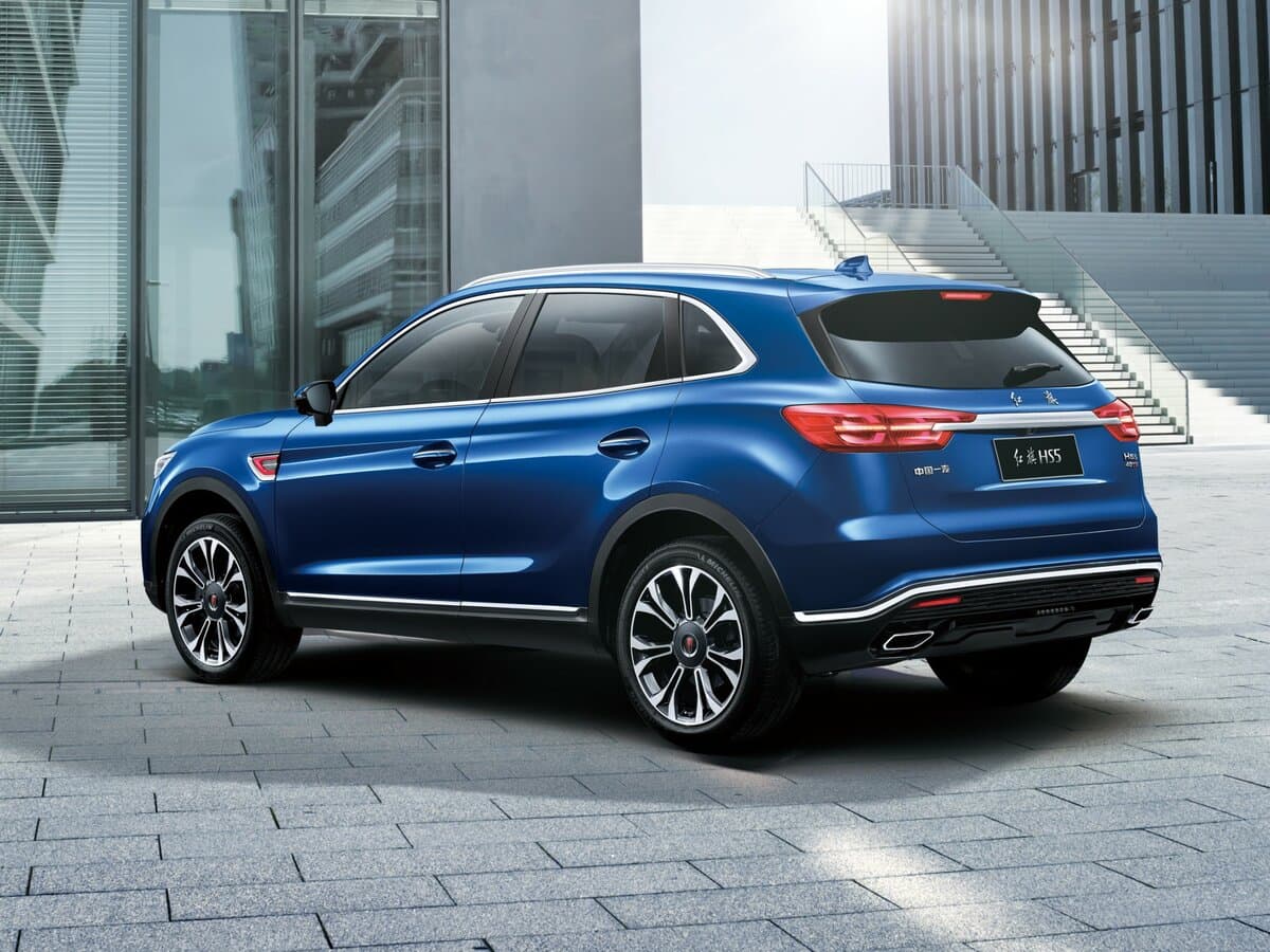 Hongqi HS5 I — 3/4 arxadan