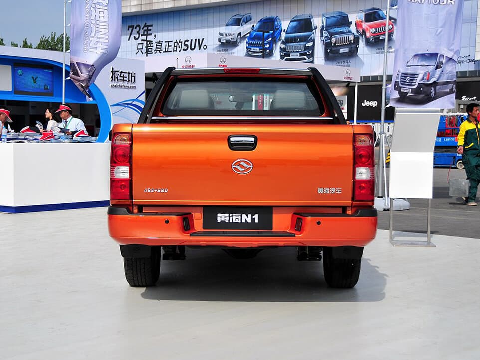 HuangHai N1 2014 – indiyədək — Arxadan