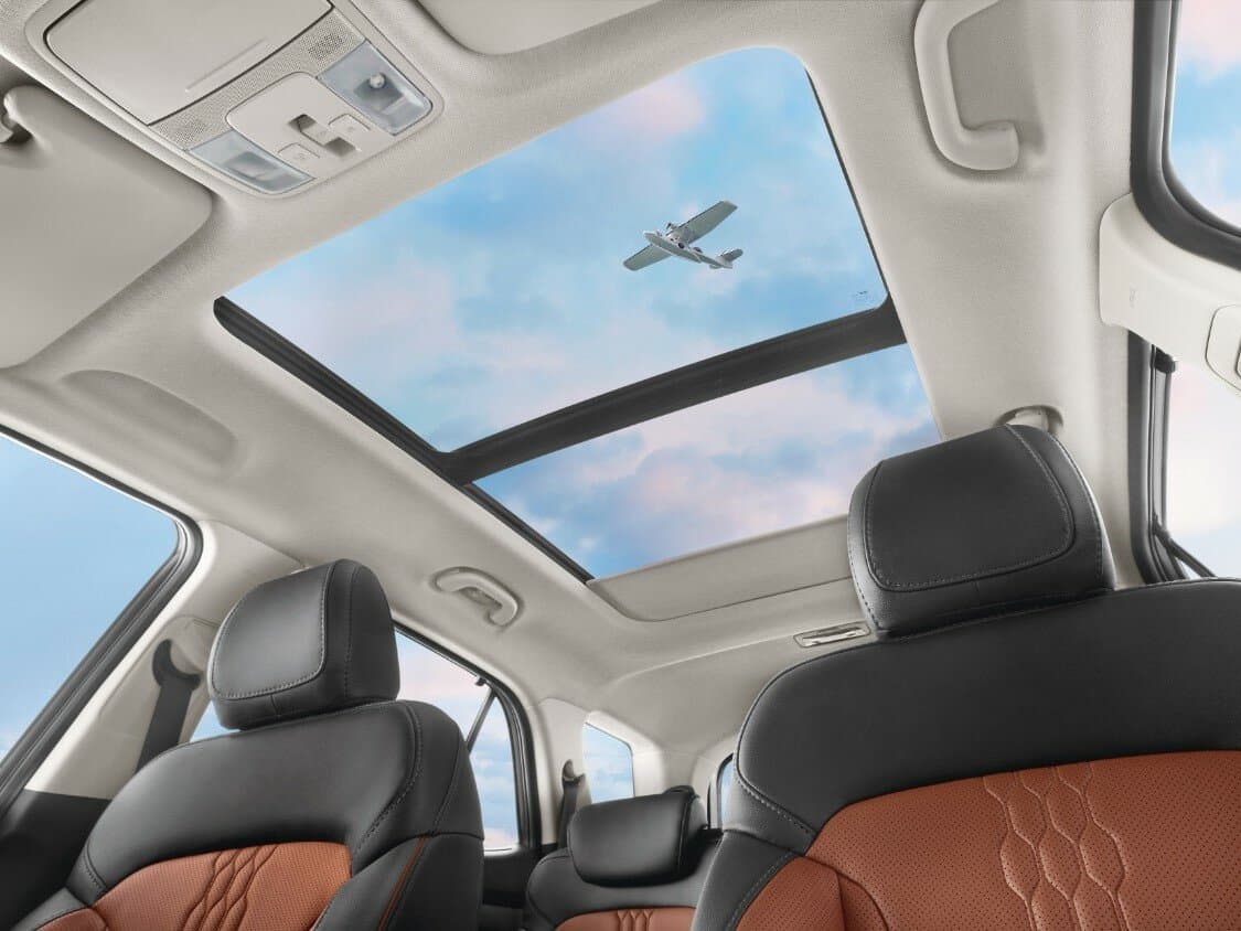 Hyundai Alcazar I — Salon, öndən