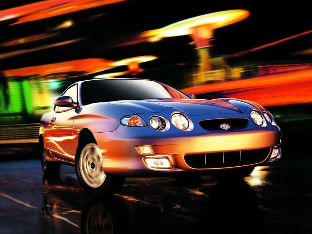 Hyundai Coupe I Restayling (RD2) — Öndən