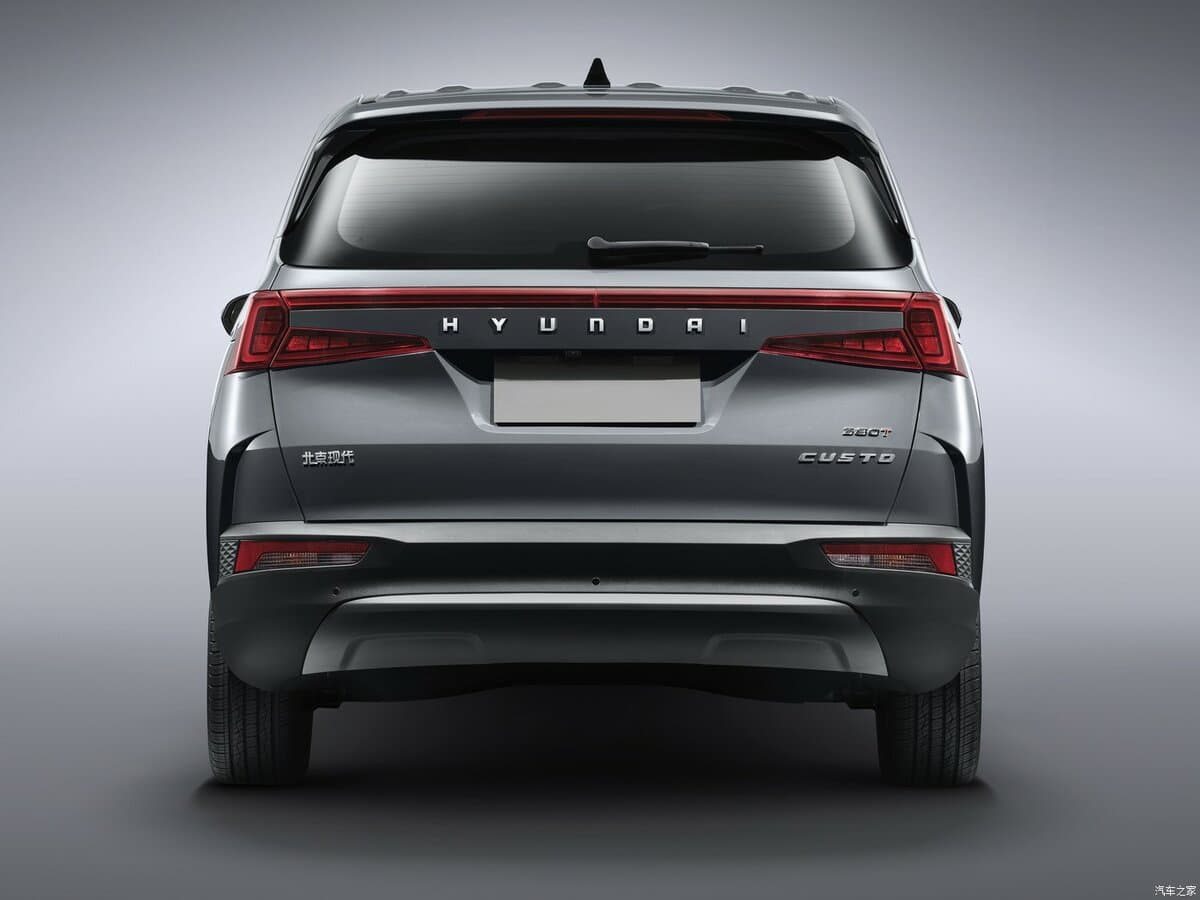 Hyundai Custin 2021 – indiyədək — Arxadan
