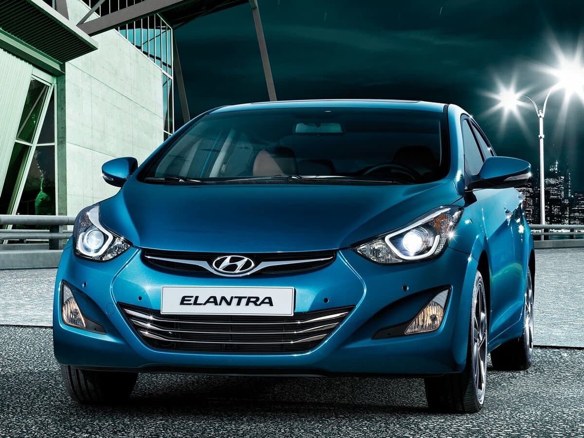 Hyundai Elantra V (MD) Restayling — Öndən