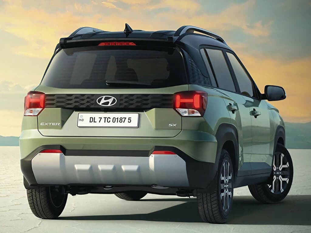 Hyundai Exter 2023 – indiyədək — 3/4 arxadan