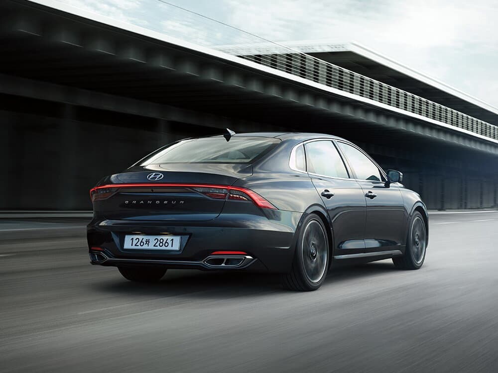Hyundai Grandeur VI Restayling — 3/4 arxadan