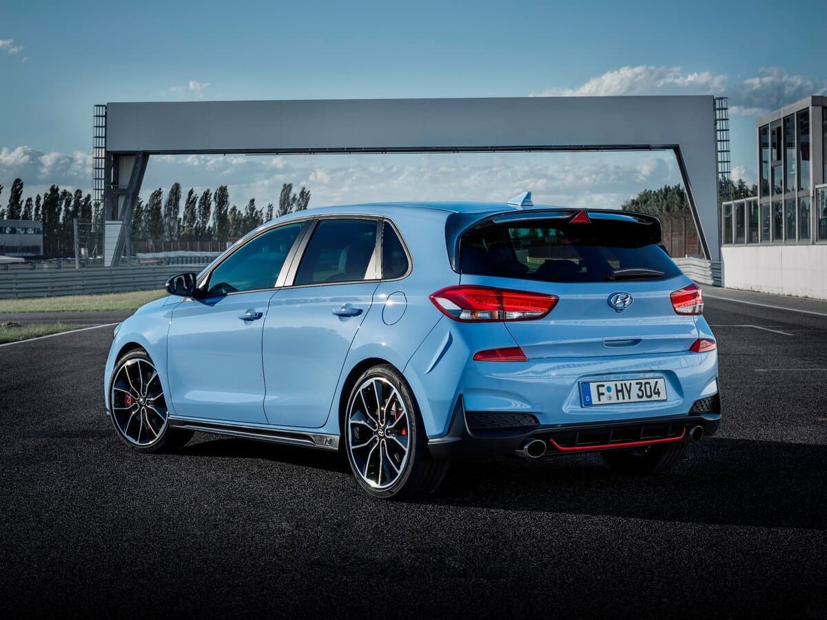 Hyundai i30 N I — 3/4 arxadan