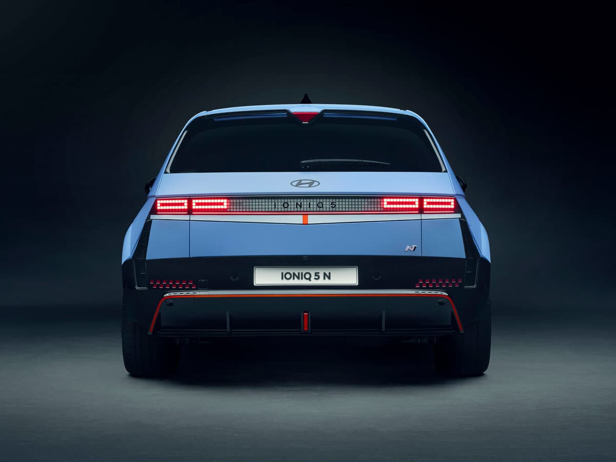 Hyundai IONIQ 5 N 2023 – indiyədək — Arxadan