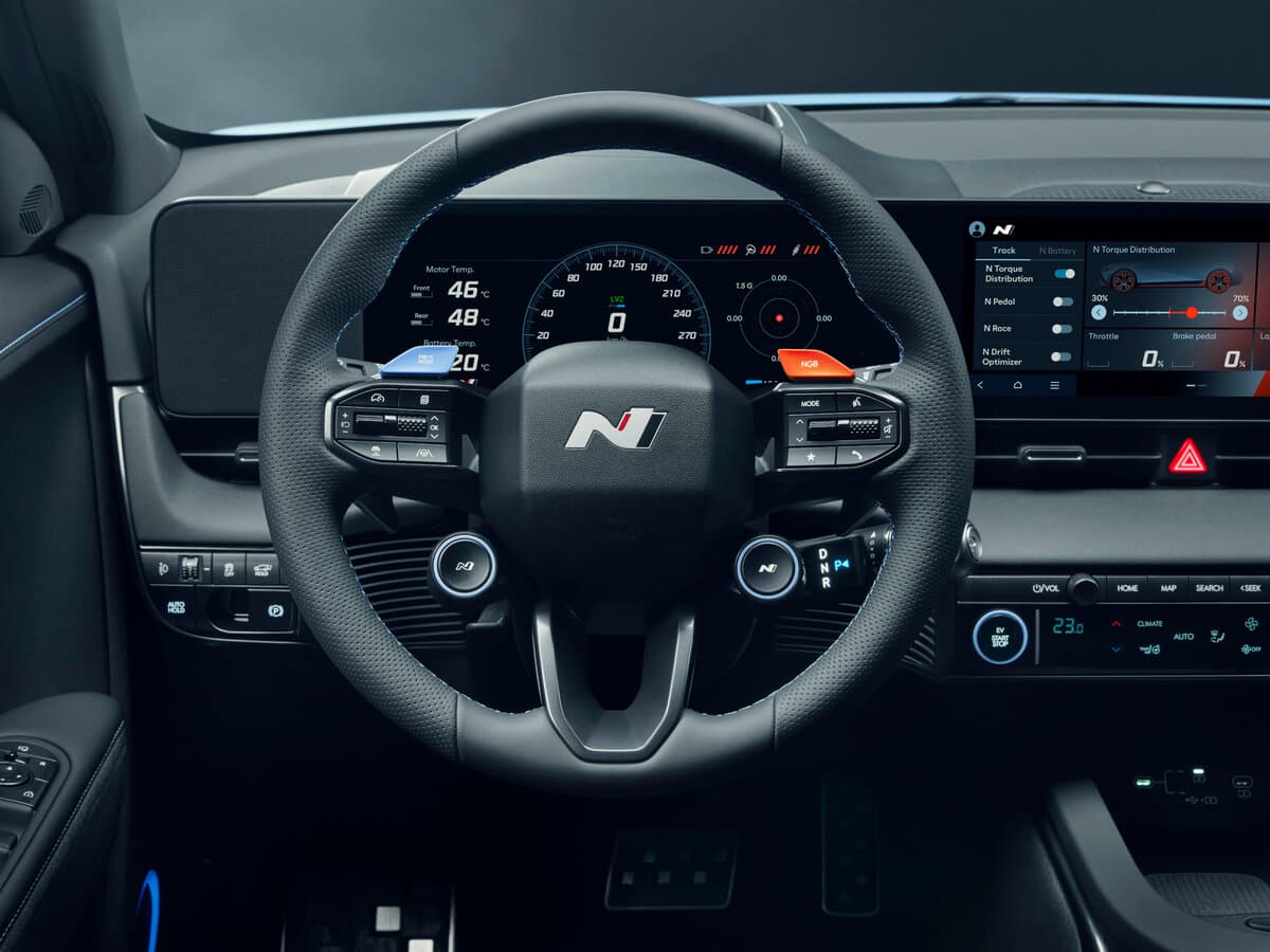 Hyundai IONIQ 5 N 2023 – indiyədək — Sükan