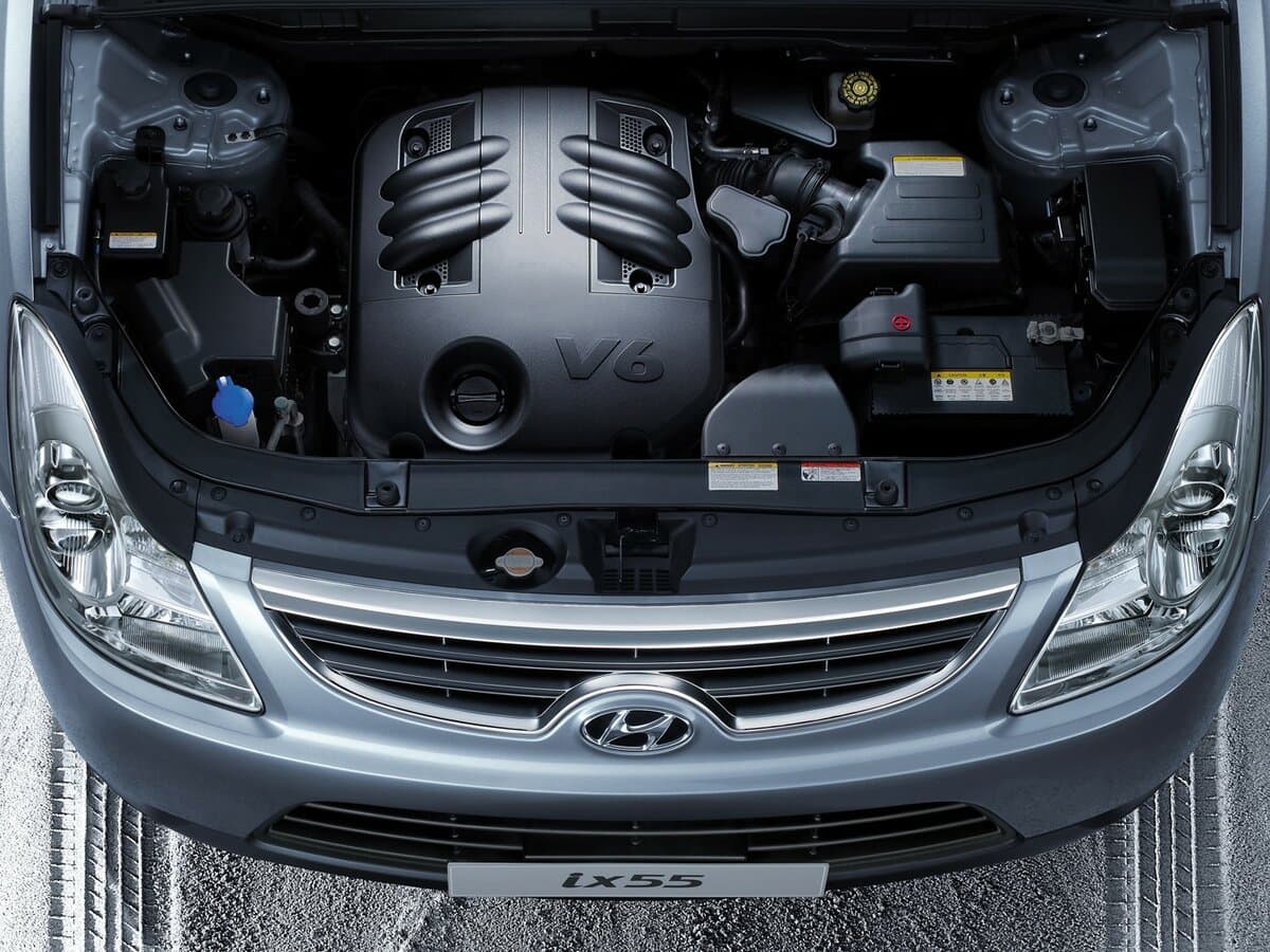 Hyundai ix55 2008 – 2013 — Salon, öndən