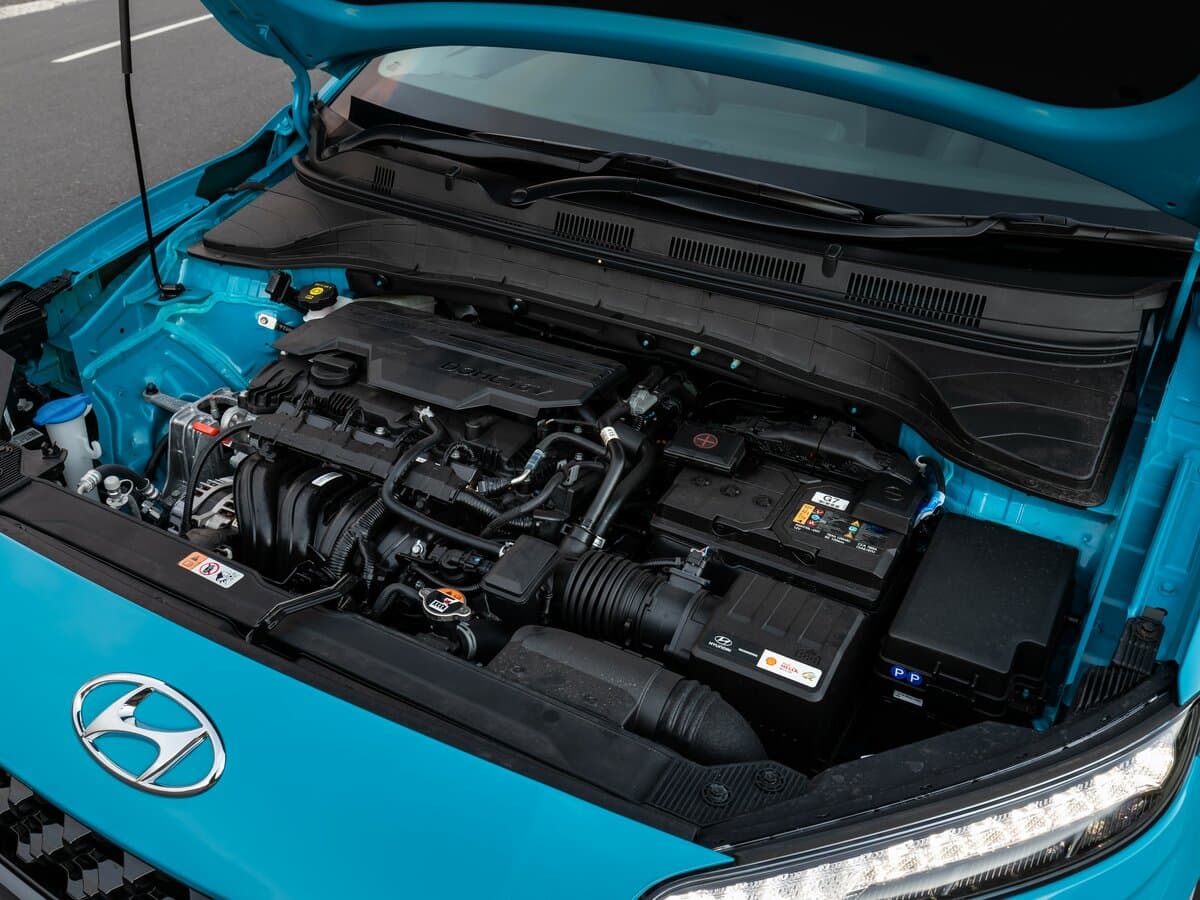 Hyundai Kona I Restayling — Salon, arxadan
