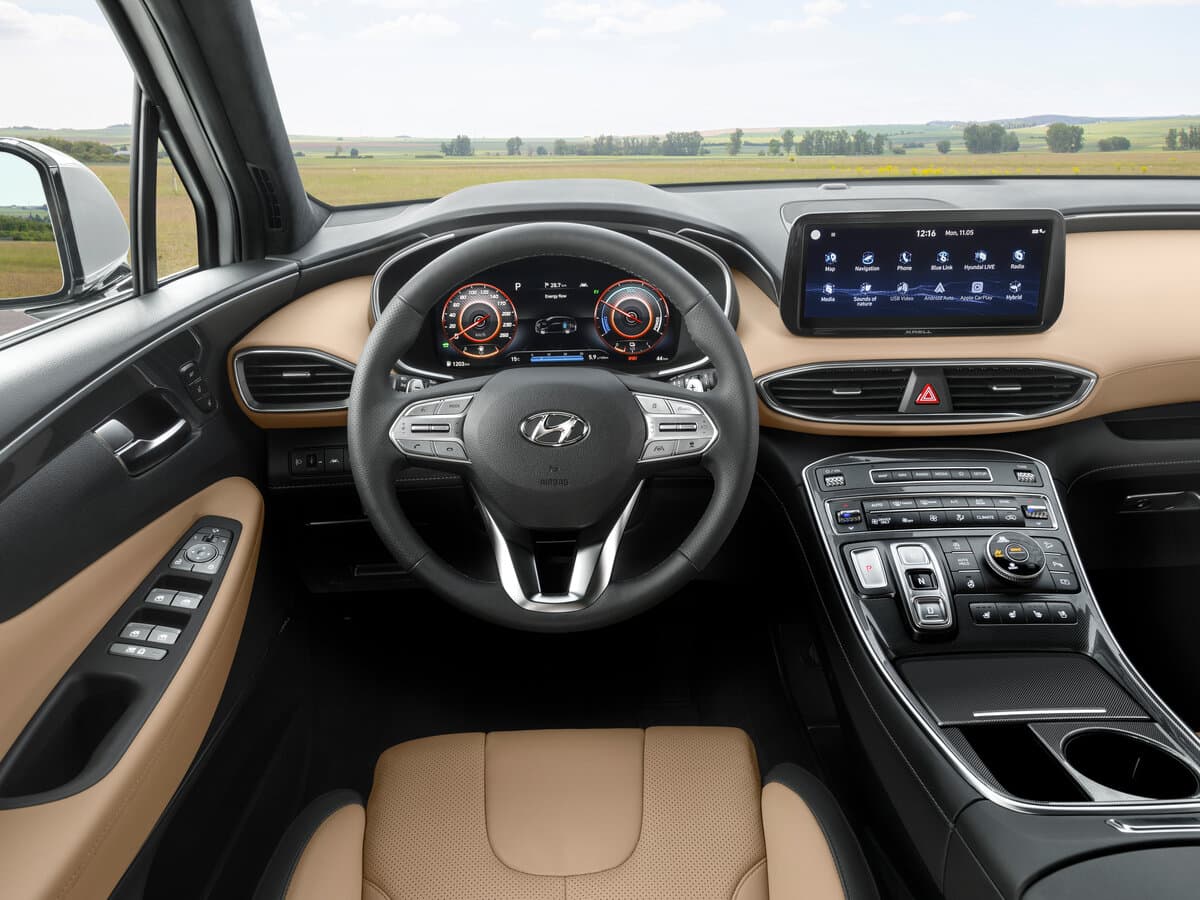 Hyundai Santa Fe IV Restayling — Sükan
