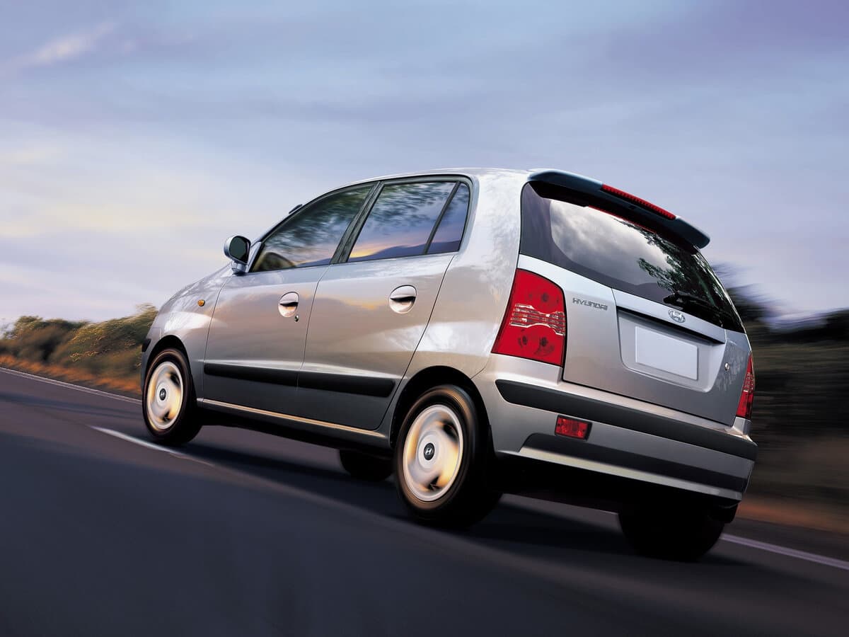 Hyundai Santro I Restayling — 3/4 arxadan