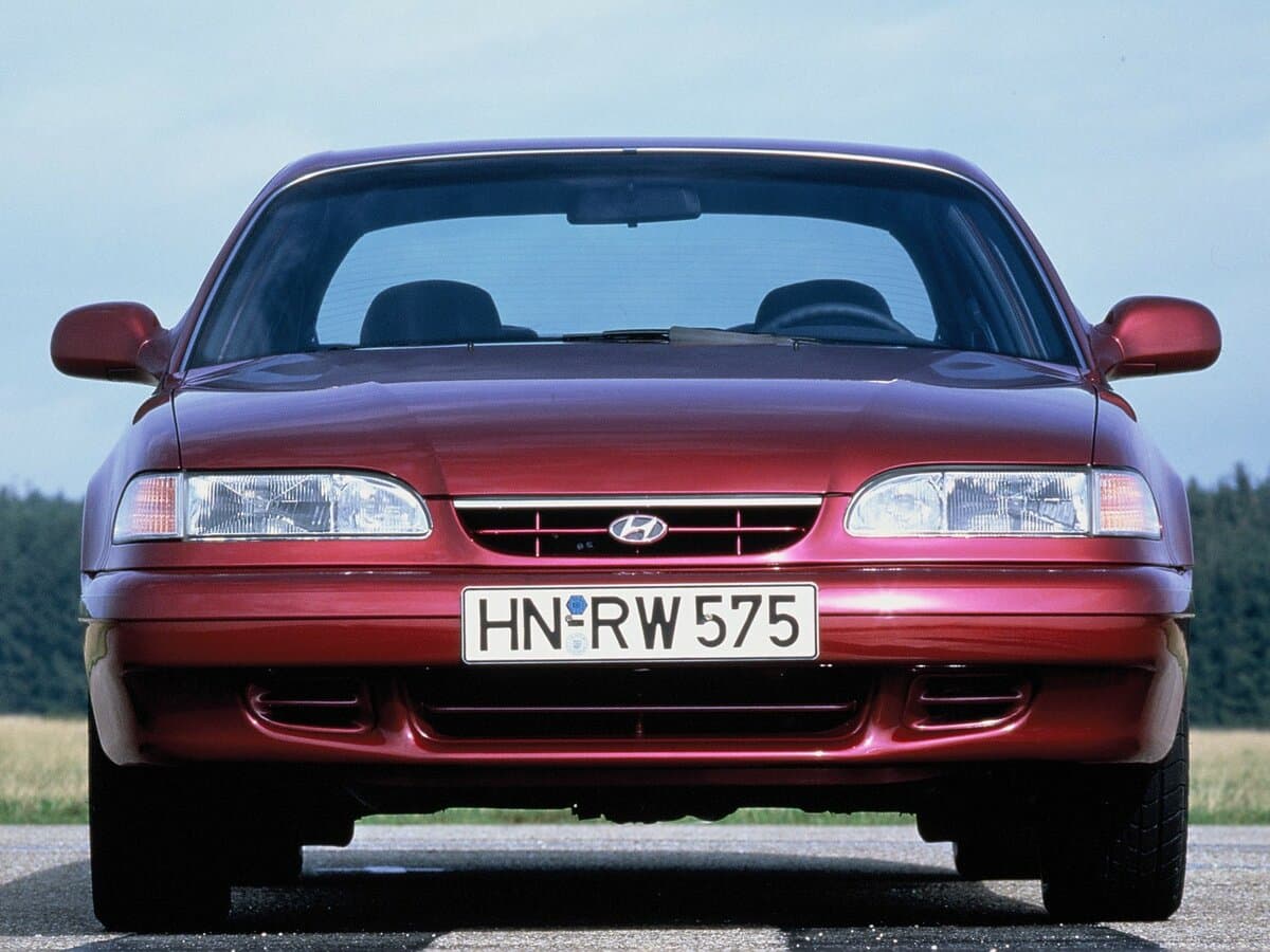 Hyundai Sonata III — Öndən