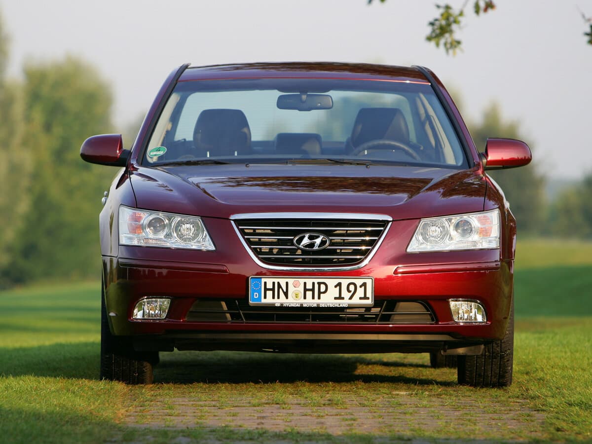 Hyundai Sonata V (NF) Restayling — Öndən