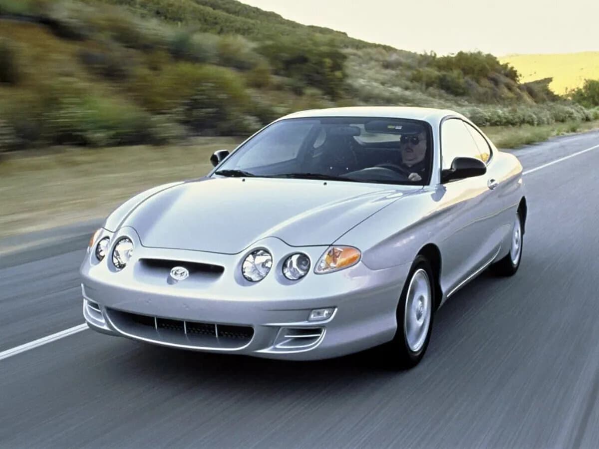 Hyundai Tiburon I (RD) Restayling — Öndən