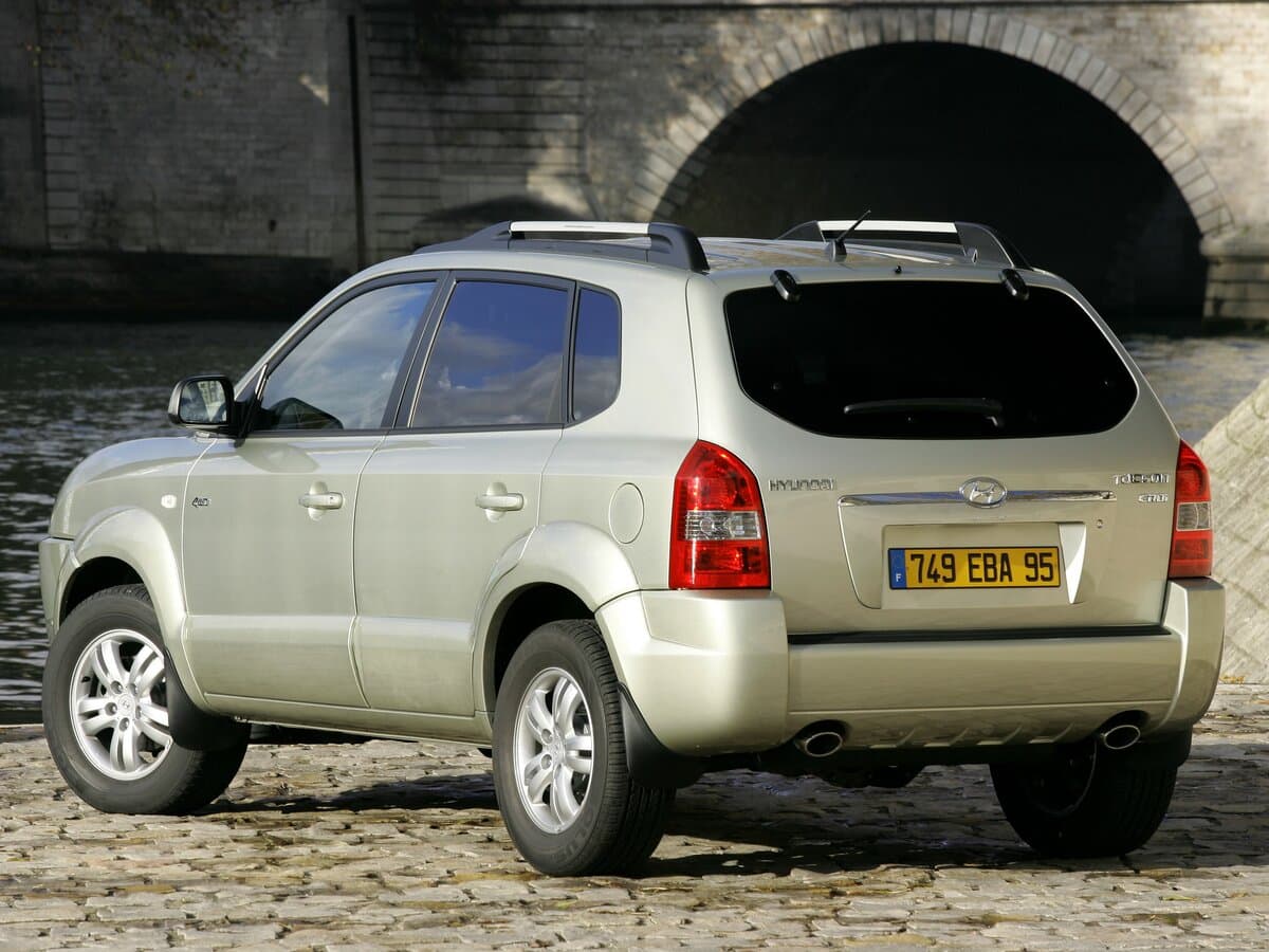 Hyundai Tucson I — 3/4 arxadan