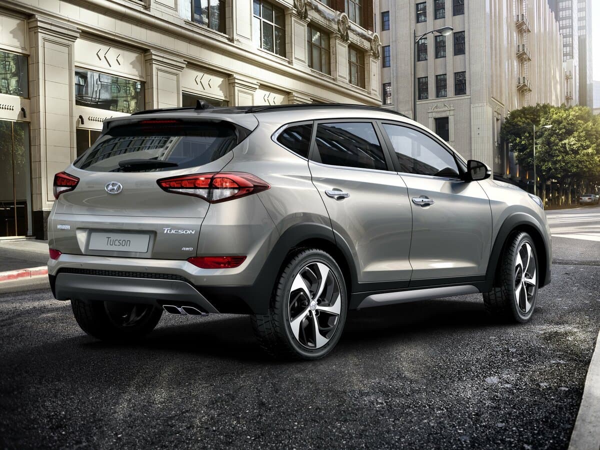 Hyundai Tucson III — 3/4 arxadan