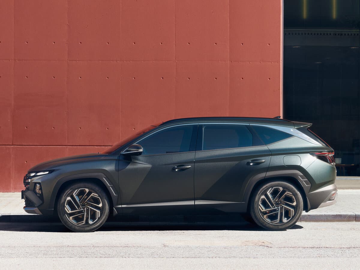 Hyundai Tucson IV Restayling — Yandan