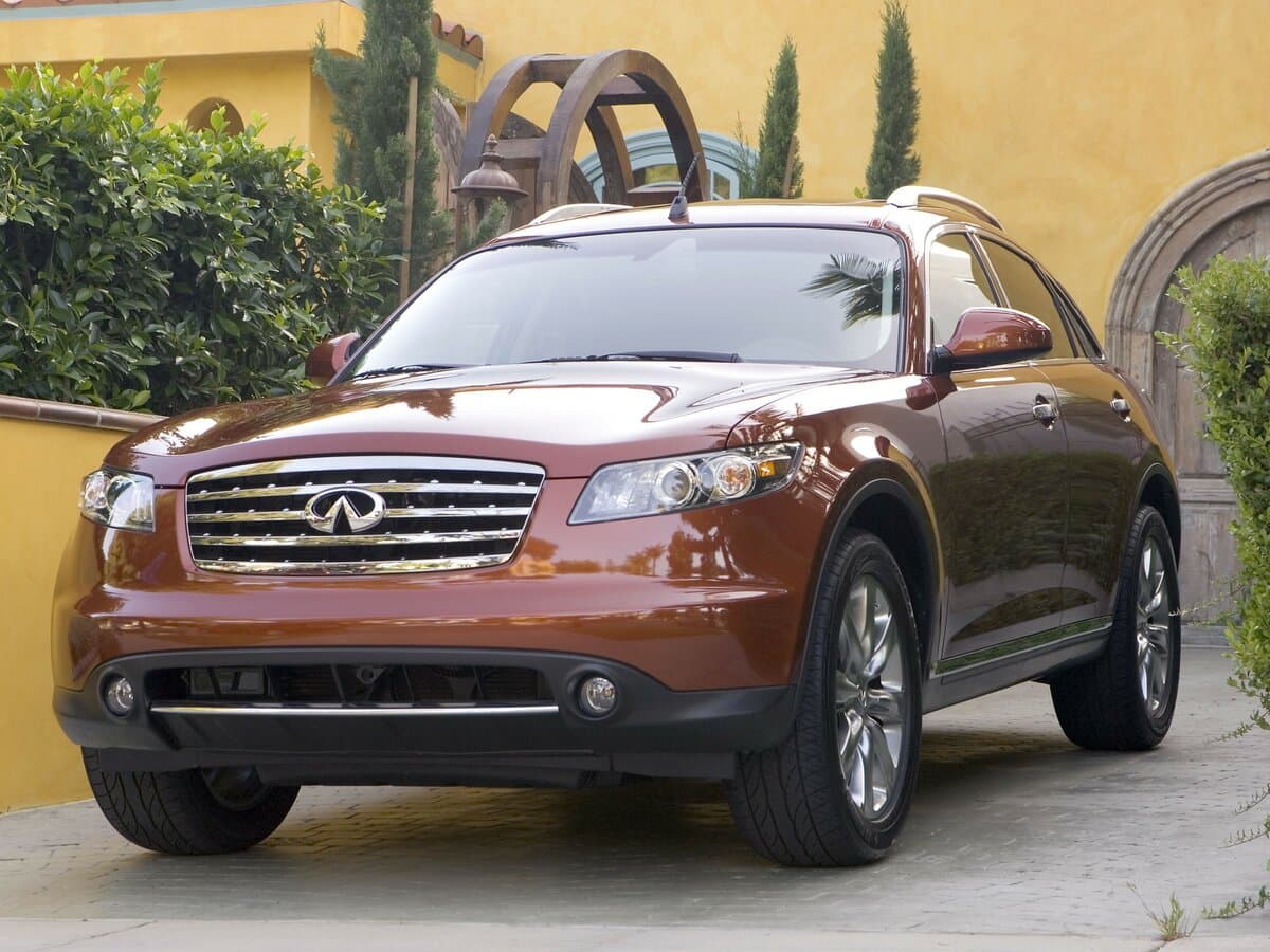 Infiniti FX I (S50) Restayling — Öndən
