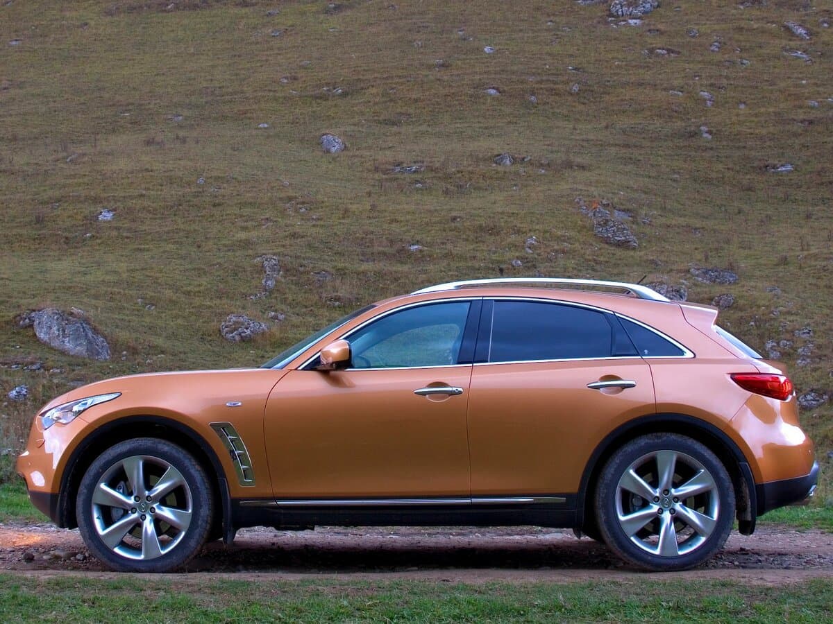 Infiniti FX II (S51) — Yandan