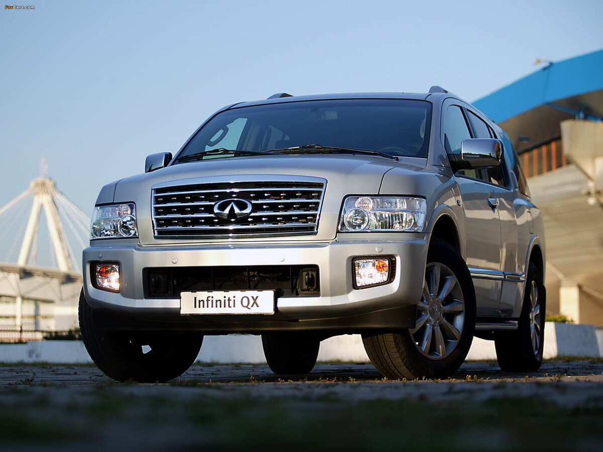 Infiniti QX56 I Restayling — Öndən